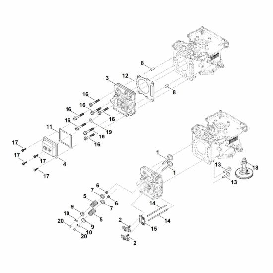 Picture of H - Albero a camme e valvole EVC 2000.0 (EVC2000-0001)